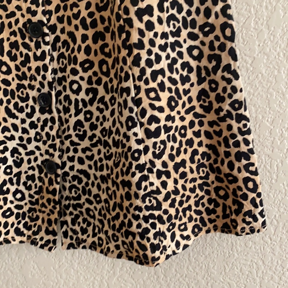 Button Front Mini Dress - Picture 5 of 6